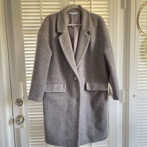 ANTONIO MELANI Gray Wool Coat